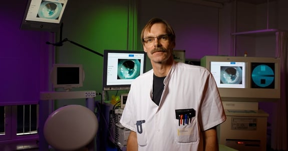 Overlæge Søren Meisner, der er leder af Endoskopiafsnittet på Bispebjerg Hospital