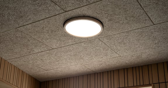 Chromaviso's circadian light in the ceiling of the psychiatric patient room of the future